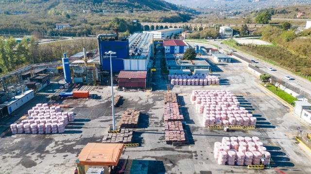 Aurubis_Standort Avellino_Werkansicht_Luftaufnahme_2023