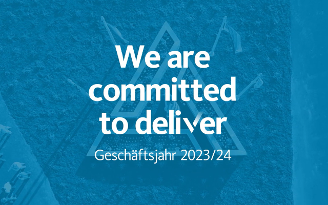 We are commited to deliver DE