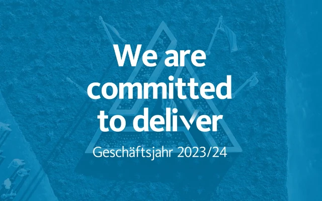 We are commited to deliver DE