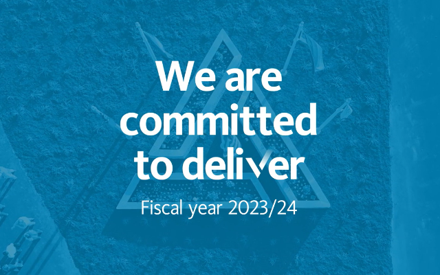 We are commited to deliver EN